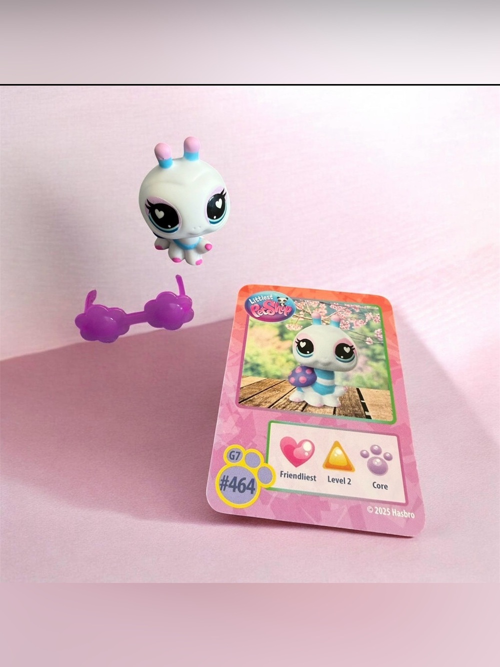 Littlest Pet Shop LADYBUG G7 #464 Series 5 - Accessory & Trading Card
